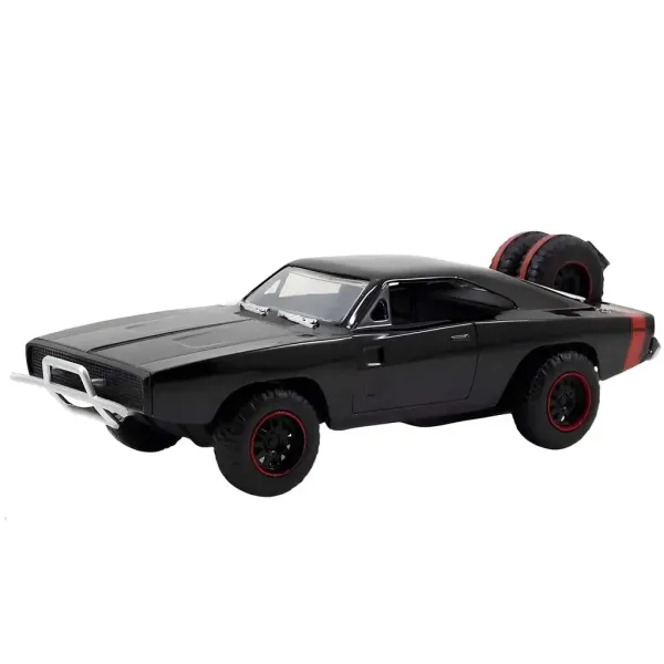 Fast & Furious: Dom Toretto Dodge Charger R/T 1970 & Dodge Charger Widebody 1968 Metallauto 2er-Pack 1/32 Maßstab 13cm - Jada Toys Bild 3