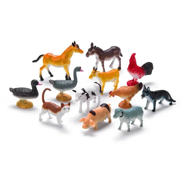 Faunica: Bauernhoftiere 12-teiliges Figuren-Set - Woodyland Bild 2