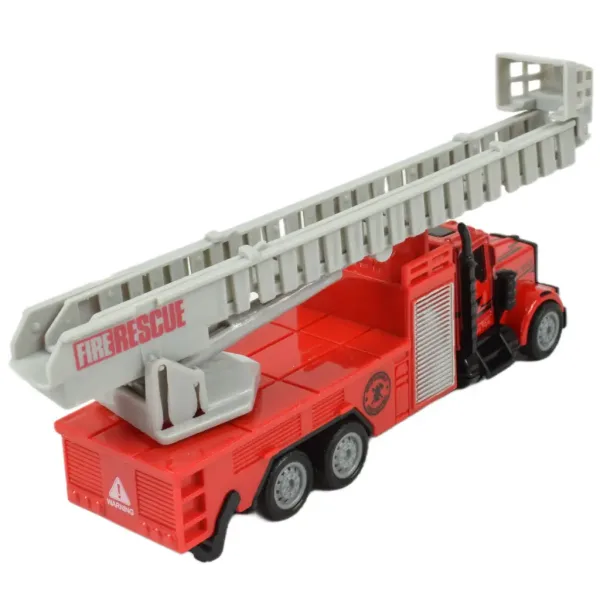 Fire Squad: Feuerwehrauto mit Schwungrad-Design in zwei Varianten, 1 Stück Bild 5