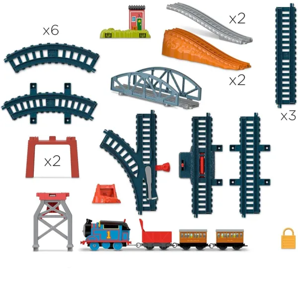 Fisher-Price: Thomas 3-in-1 Schienenset - Mattel Bild 2