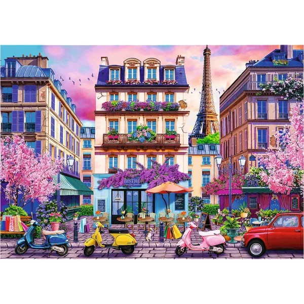 Frühling in Paris 4000 Teile Puzzle - Trefl Bild 2