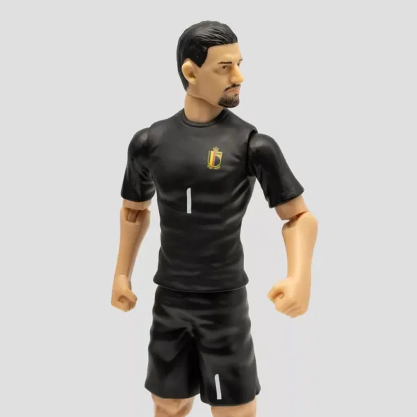 Fußballspieler Actionfigur, 20 cm - Belgien, Courtois im Trikot Nr. 1 Bild 4