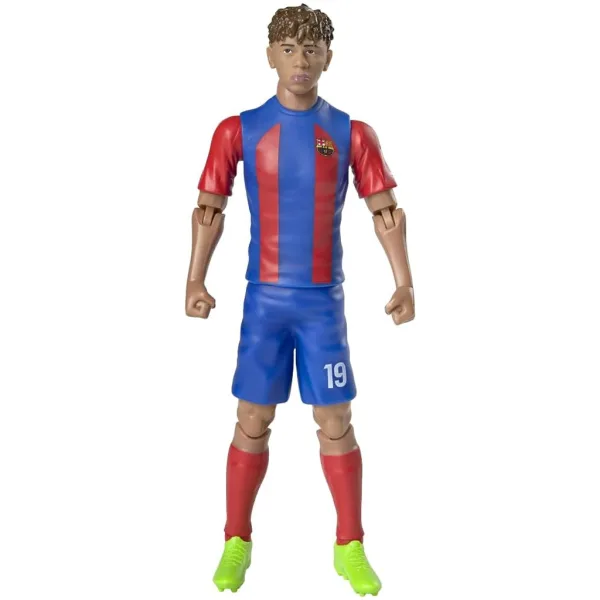 Fußballspieler Actionfigur, 20 cm - FC Barcelona, Lamine Yamal im Trikot Nummer 19 Bild 2