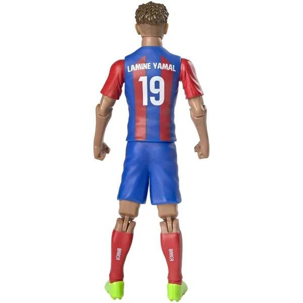 Fußballspieler Actionfigur, 20 cm - FC Barcelona, Lamine Yamal im Trikot Nummer 19 Bild 3