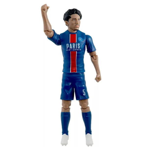 Fußballspieler Actionfigur, 20 cm - PSG, Marquinhos mit der Nummer 5 Bild 2