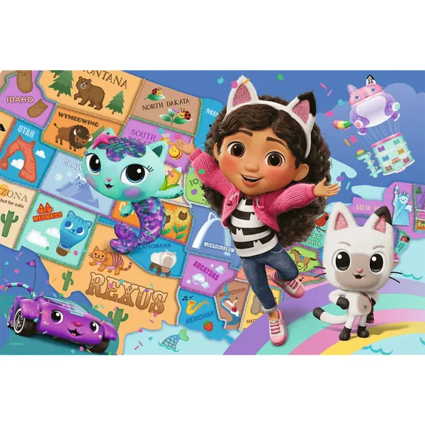 Gabi Puppenhaus Der Film 100-teiliges Puzzle - Trefl Bild 2