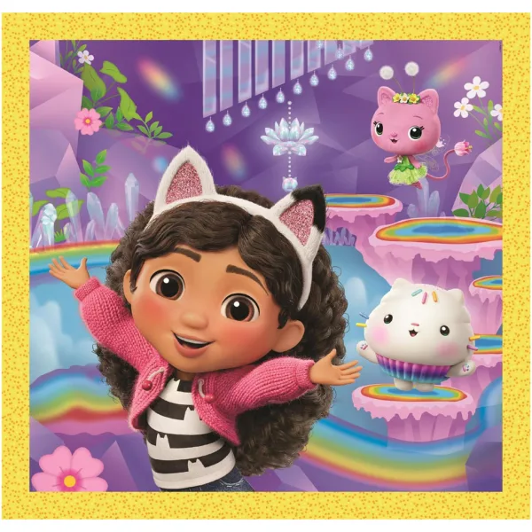 Gabby's Dollhouse 3×48-teiliges Super Color Puzzle – Clementoni Bild 4