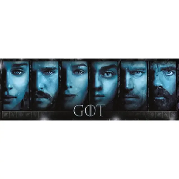 Game of Thrones Panorama Puzzle 1000 Teile - Clementoni Bild 2