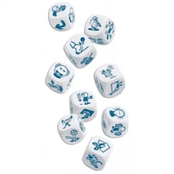 Geschichtenwürfel mit Aktionen Würfelspiel Bild 2