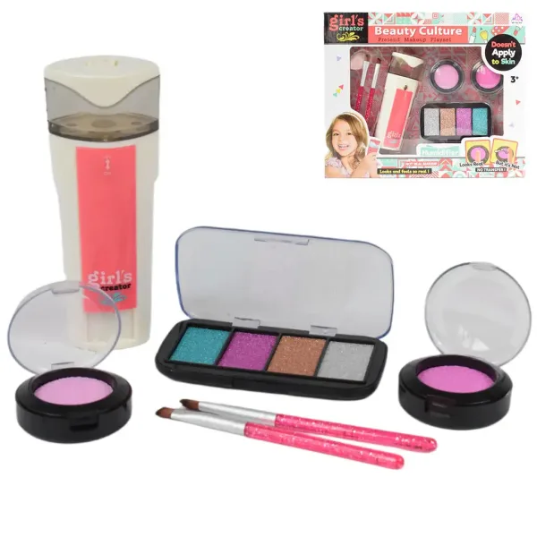 Girls Creator: Realistisches Schminkset mit Luftbefeuchter und Pinseln Bild 1