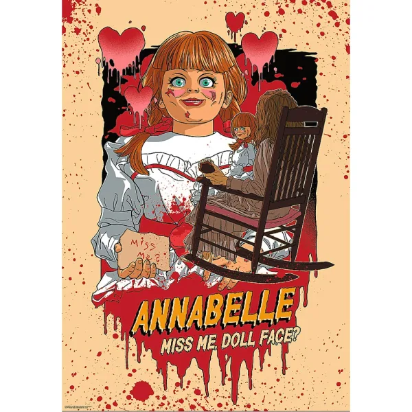 Halle des Grauens Annabelle Premium Plus 1000-teiliges Puzzle - Trefl Bild 2
