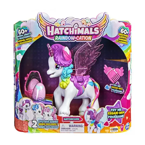 Hatchimals Rainbow Cation Hatchicorn Magisches Einhorn - Spin Master Bild 1