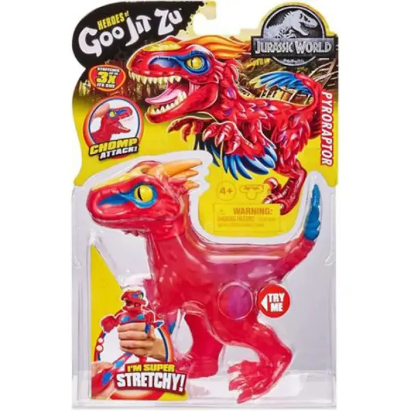 Heroes of Goo Jit Zu Jurassic World Pyroraptor Spielfigur Bild 1