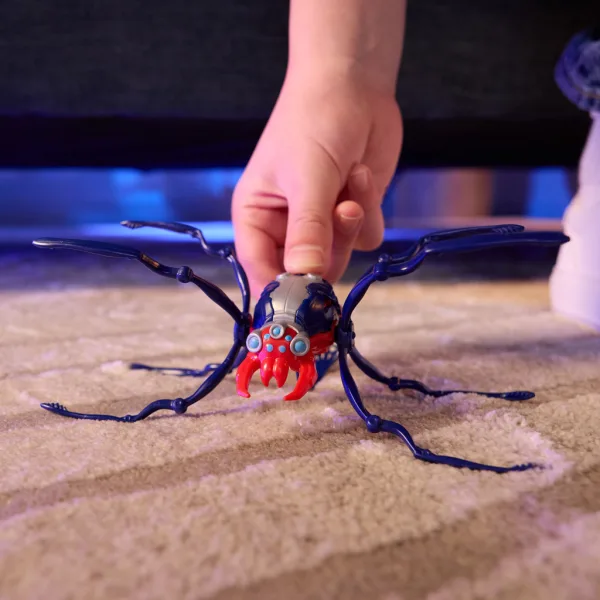 Hex Bots: Skitter Bot interaktiver Roboter-Spinne – blau-rot - Spin Master Bild 3