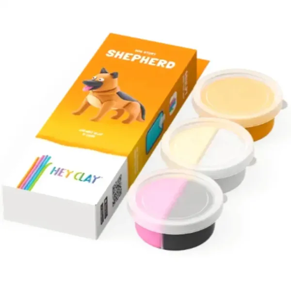 Hey Clay: Flauschiges Deutscher Schäferhund Welpenset Bild 2
