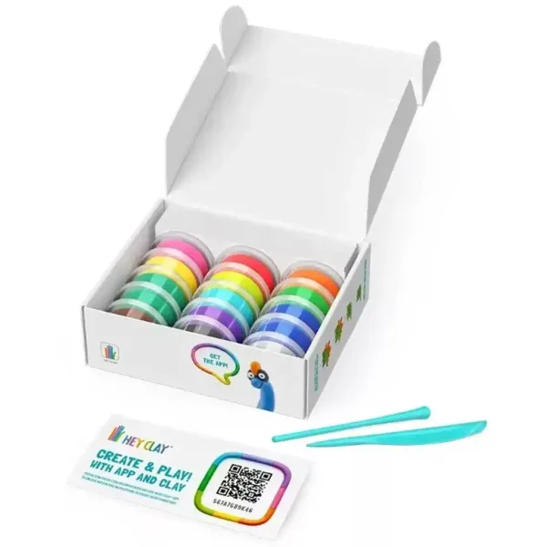 Hey Clay: Großes Knetset mit Handy-App - Haustiere Bild 2