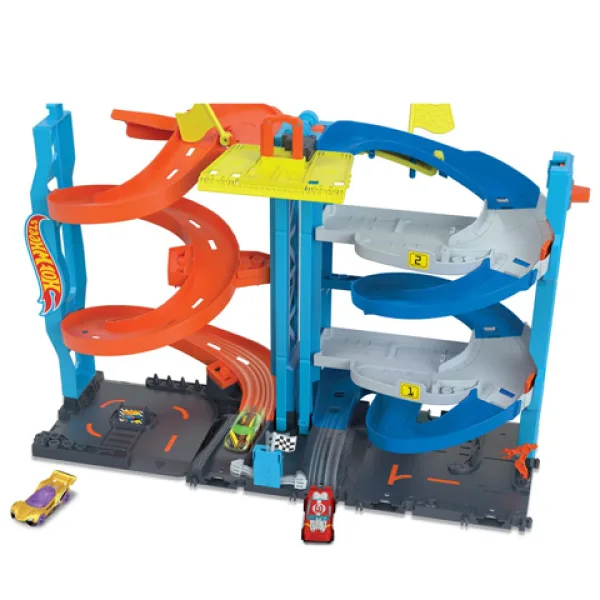 Hot Wheels City: 2-in-1 Rennturm-Spielset - Mattel Bild 2