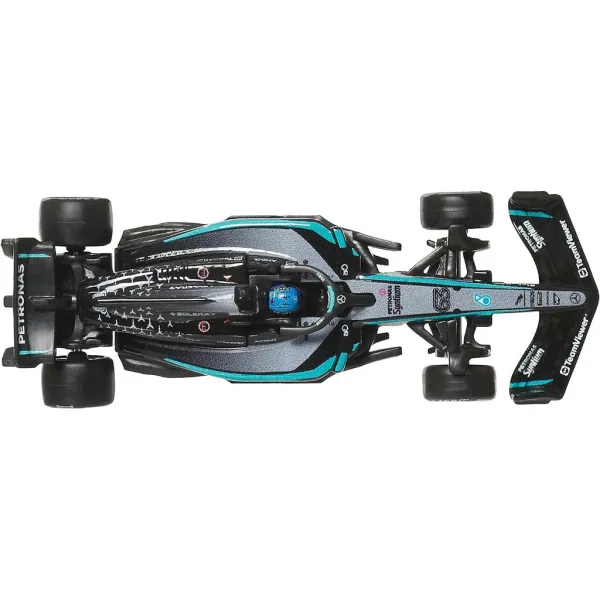 Hot Wheels F1 Kleinwagen 2er Pack - Mercedes: Antonelli + Russell - Mattel Bild 3