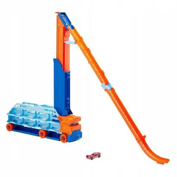 Hot Wheels: Freier Fall Rennbahn-Set - Mattel Bild 2