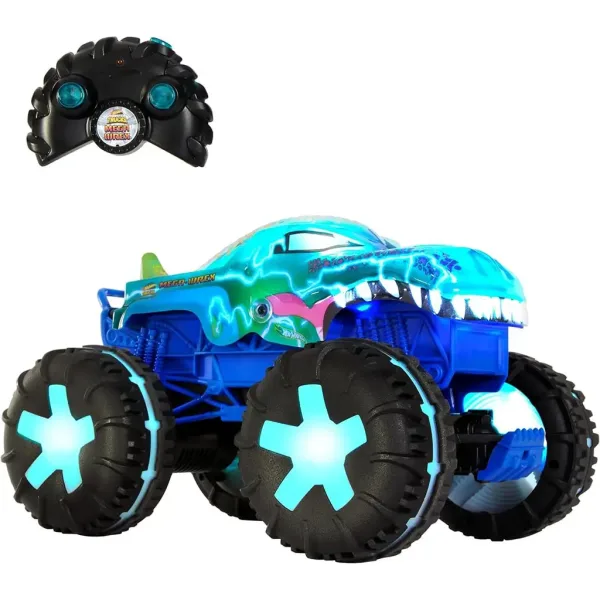 Hot Wheels Monster Trucks: Fernbedienung interaktives Mega Wrex Monsterauto - Mattel Bild 2