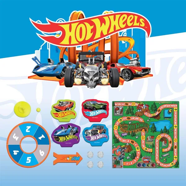 Hot Wheels: Speed Race Gesellschaftsspiel - Lisciani Bild 2
