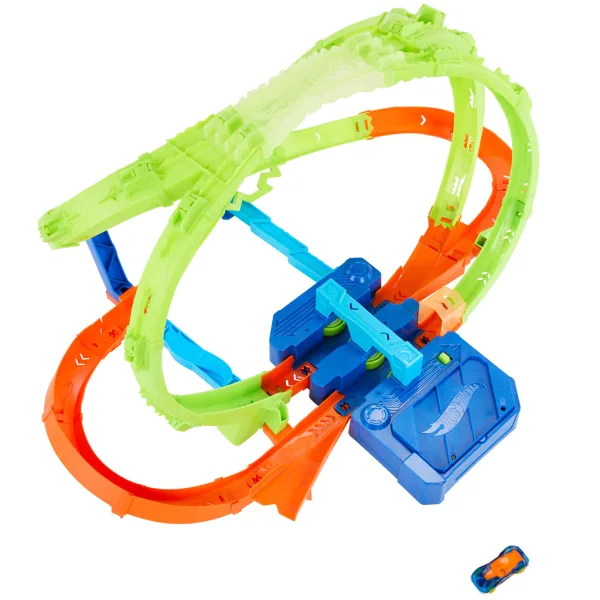 Hot Wheels Stunt Tracks Kanyarkavalkád Autobahn Set - Mattel Bild 4
