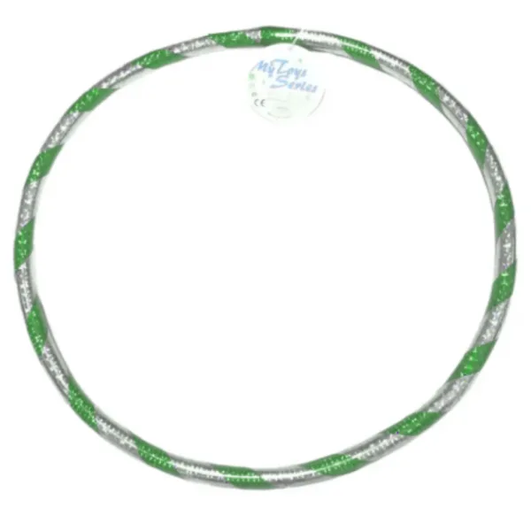 Hula-Hoop-Reifen 37 cm in lila-silberfarben Bild 2