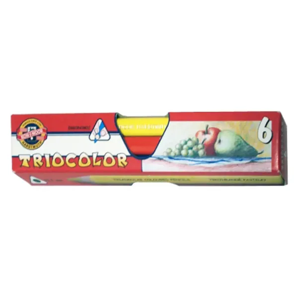 ICO: 3151 Tricolor Buntstifte 6er-Pack - Koh-I-Noor Bild 1