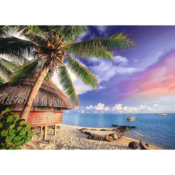 Insel Bora-Bora - 500 Teile Puzzle - Trefl Bild 2