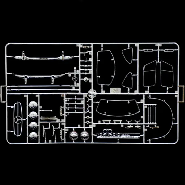 Italeri 1/16 Mercedes-Benz 300SL Gullwing Automodellbausatz Bild 6