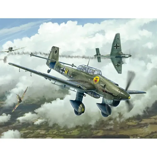 Italeri 1/48 Junkers Ju 87B Stuka Flugzeugmodell Bild 10