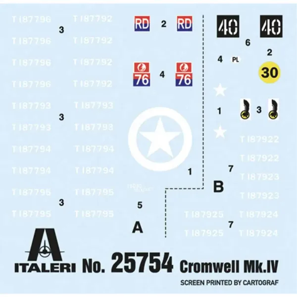 Italeri 1/56 Cromwell Mk. IV Panzerbausatz Bild 2