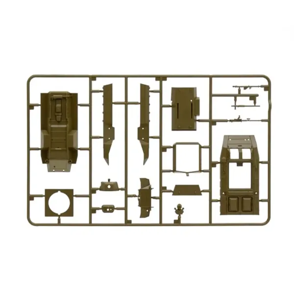 Italeri 1/56 M8/M20 Panzer Modellbausatz Bild 6
