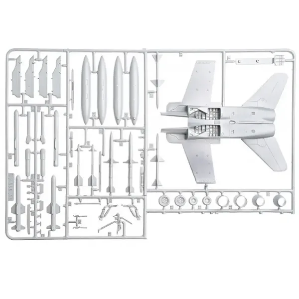 Italeri 1/72 F/A-18 Hornet Jagdflugzeugmodell Bild 3