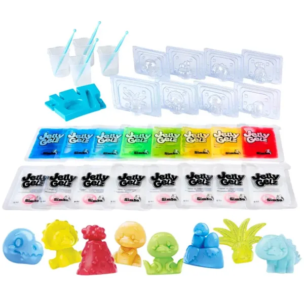Jelly Gelz Dinos Dinosaurier-Gel-Figurenset - Simba Toys Bild 3