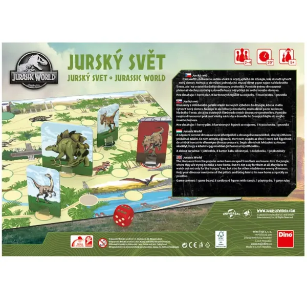 Jurassic World Brettspiel Bild 2