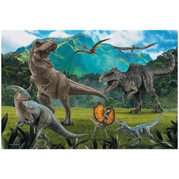 Jurassic World: Ein Jurassic Park Dinosaurier 100-teiliges Puzzle - Trefl Bild 2