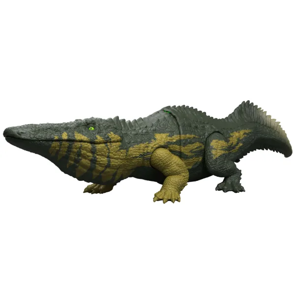 Jurassic World: Stomatosuchus angreifender Dino mit Sound und Licht – Mattel Bild 2
