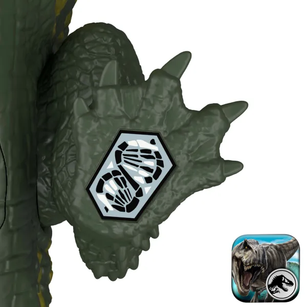 Jurassic World: Stomatosuchus angreifender Dino mit Sound und Licht – Mattel Bild 4