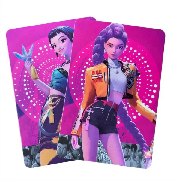 KPop Demon Hunters Überraschungsfigur in einer Box mit Karte Bild 4