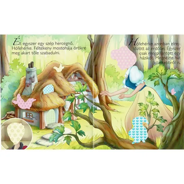 Klebe Prinzessinnen! - Schneewittchen Stickerheft Bild 2