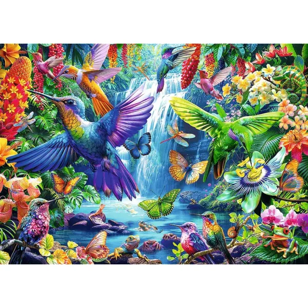 Kolibri im Dschungel 1000 Teile Puzzle - Trefl Bild 2