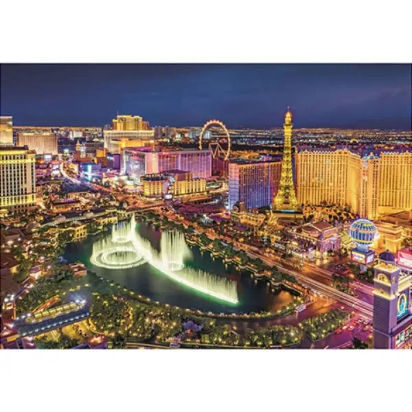Las Vegas, Vereinigte Staaten HQC Puzzle 6000 Teile - Clementoni Bild 2