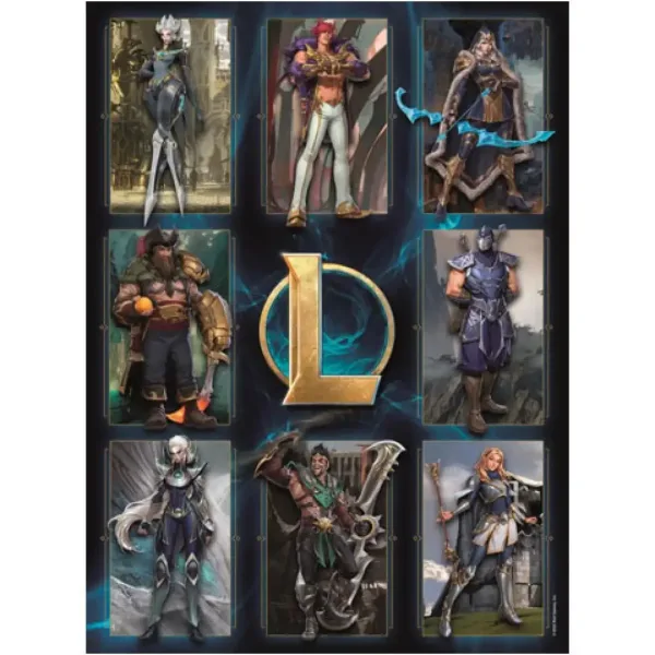 League of Legends: Helden HQC Puzzle 500 Teile - Clementoni Bild 2