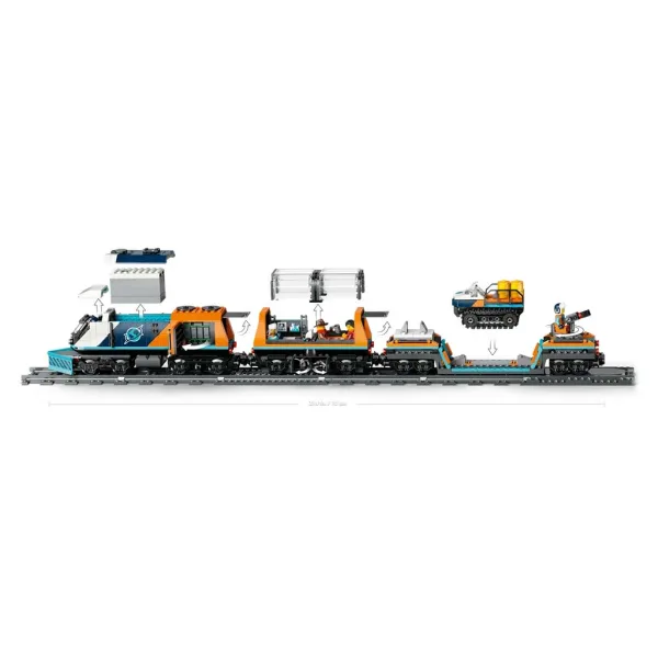 LEGO® City: Arktischer Expresszug der Entdecker (60470) Bild 4