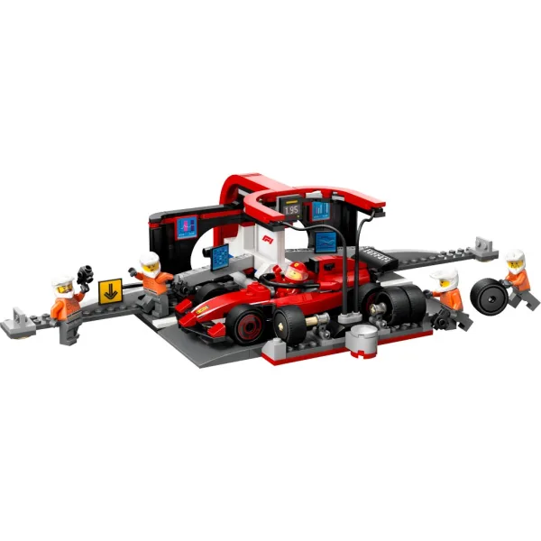 LEGO® City: F1®-Boxengasse und Personal mit Ferrari-Auto (60443) Bild 2