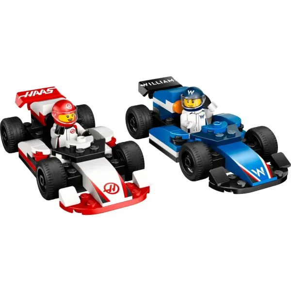 LEGO® City: F1®-Williams Racing und Haas F1® Rennwagen (60464) Bild 2