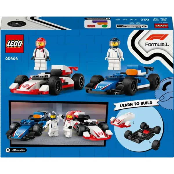 LEGO® City: F1®-Williams Racing und Haas F1® Rennwagen (60464) Bild 5