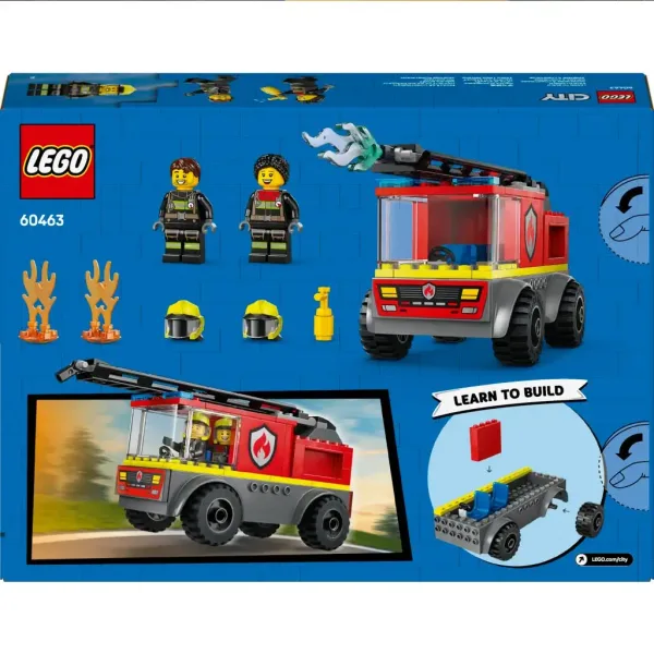 LEGO® City: Leitern Feuerwehrwagen (60463) Bild 5