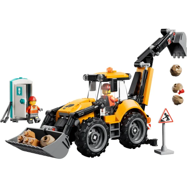 LEGO® City: Gelber Grabenbagger (60480) Bild 2